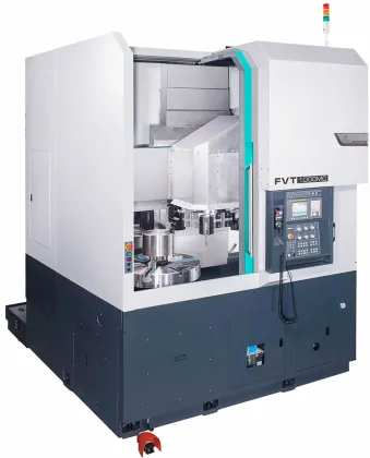 Torno CNC Vertical pesado Feeler – Línea FVT-E