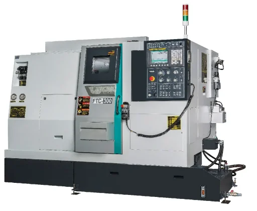 Torno CNC horizontal inclinado Feeler – Linea FTC-S/FTB