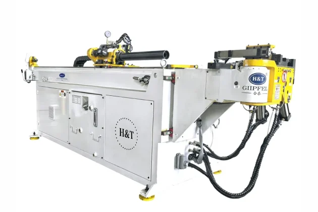 Curvadora de tubos híbrida automática H&T – CNC 18/25