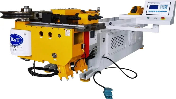 Curvadora de tubos semiautomática pesada Giipfel – NC 115-130